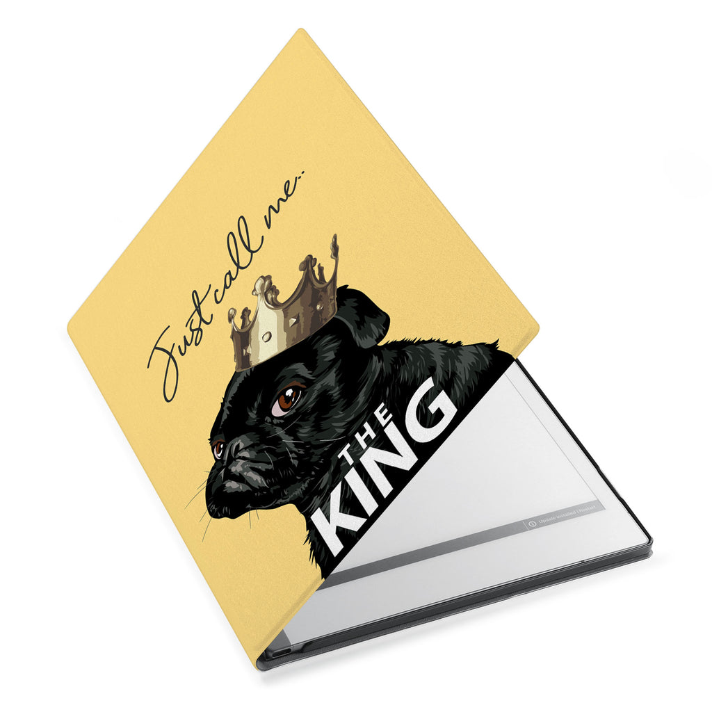 The Personalized VistaCase reMarkable Pen Holder CasewithDog Fun design adds a touch of elegance to your device.