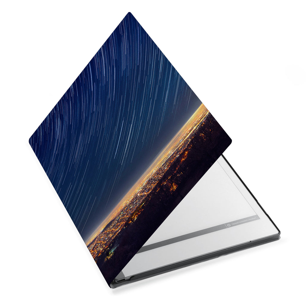 The Personalized VistaCase reMarkable Pen Holder Casewith Starry Night design adds a touch of elegance to your device.