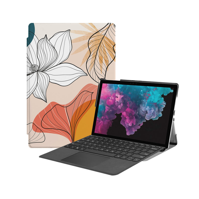 the Hero Image of Personalized Microsoft Surface Pro and Go Case with Spring design