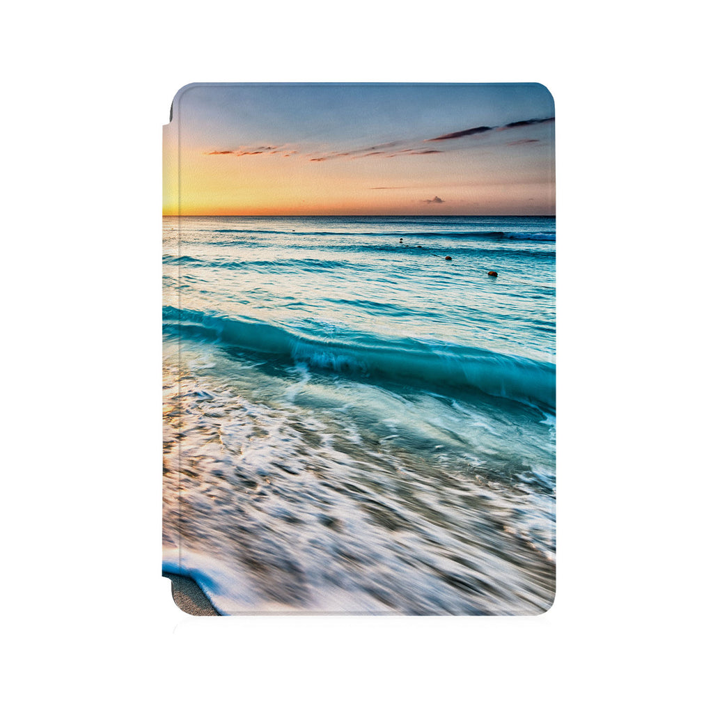 the front side of Personalized Microsoft Surface Pro and Go Case with Sea Waves design