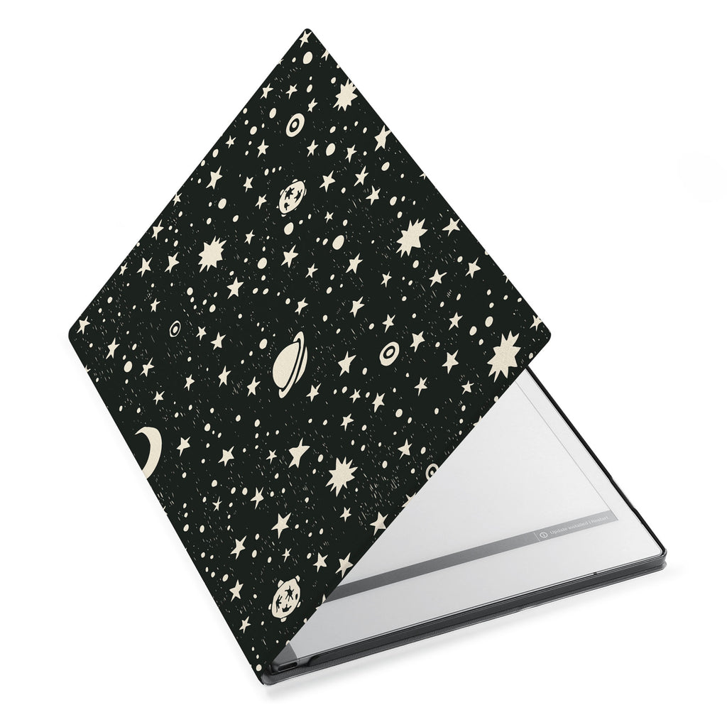 The Personalized VistaCase reMarkable Pen Holder CasewithSpace design adds a touch of elegance to your device.