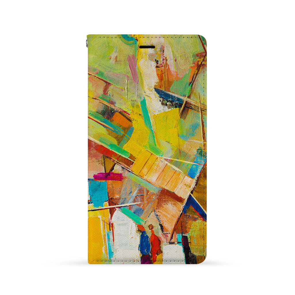 Front Side of Personalized iPhone Wallet Case with 6 design