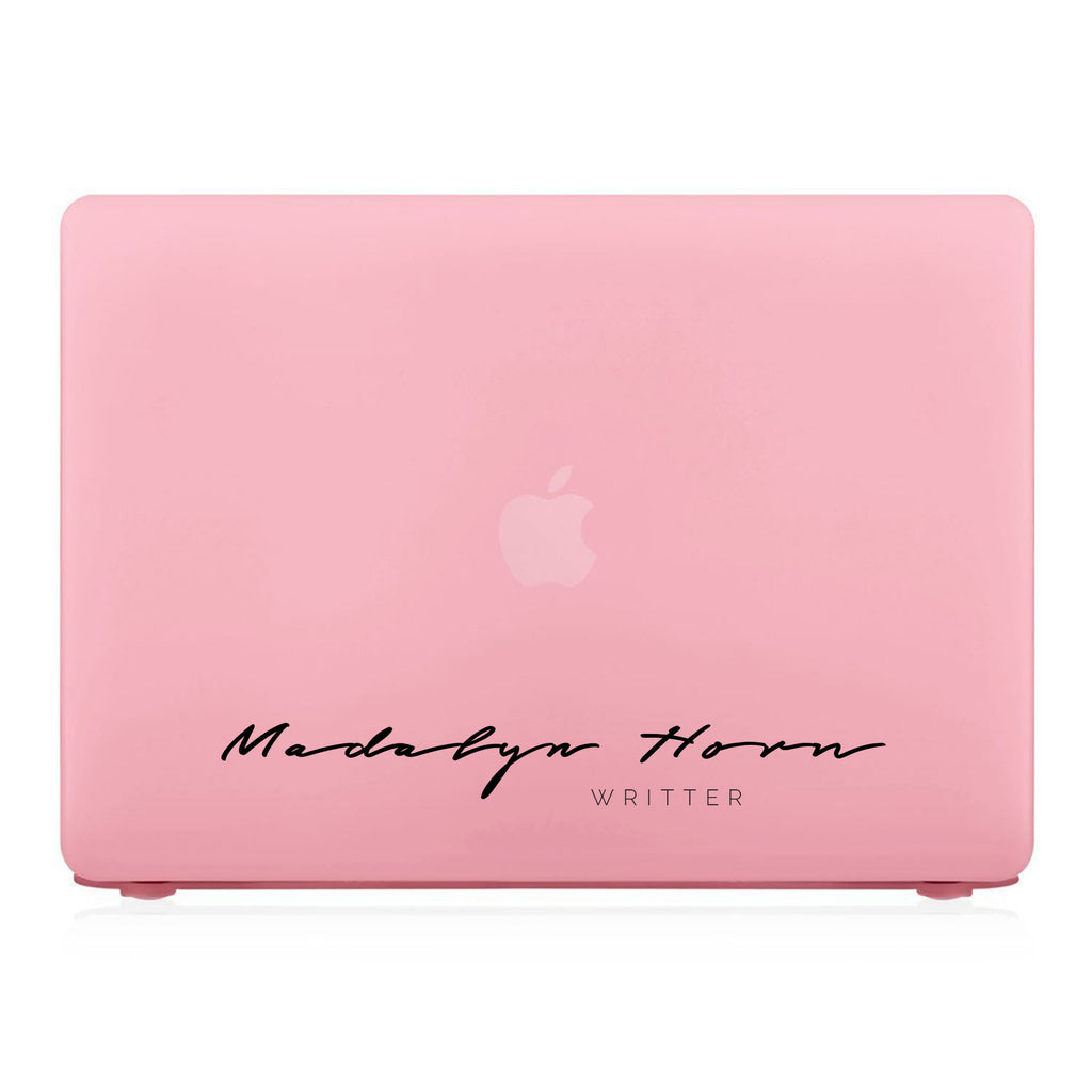MacBook Case - Signature with Occupation 219