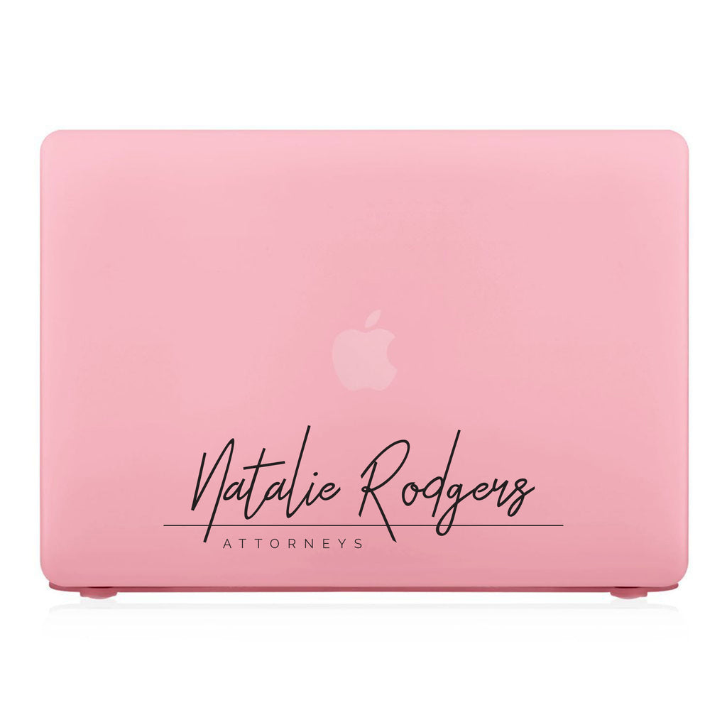 MacBook Case - Signature with Occupation 36