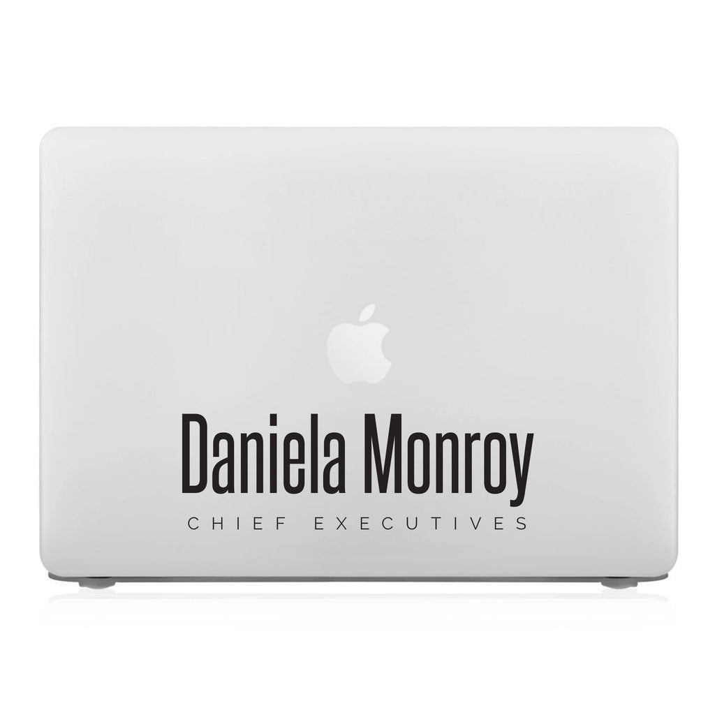 MacBook Case - Signature with Occupation 56