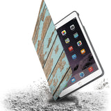 Drop protection from the personalized iPad folio case with Wood design