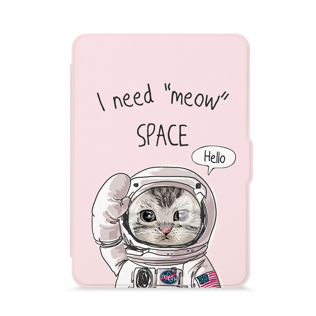 front view of personalized kindle paperwhite case with 06 design - swap