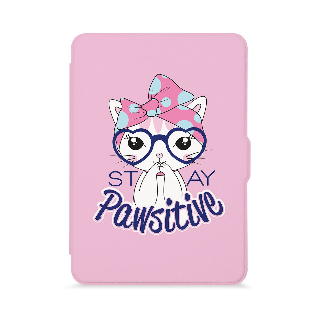 front view of personalized kindle paperwhite case with 05 design - swap