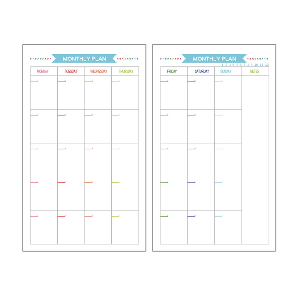 Organiser Blue Refills