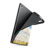 soft tpu back case with personalized iPad case with France  Famous Attractions design