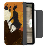 Elevate your iPad experience with the VistaCase Personalized iPad Slim Fit Case. Featuring an exquisitely detailed Music design