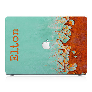 Macbook Premium Case - Rusted Metal