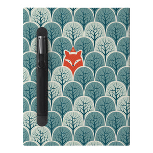 The Personalized VistaCase reMarkable Pen Holder Case with Fox Fun design features a built-in Marker pen holder,