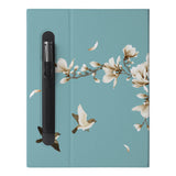 The Personalized VistaCase reMarkable Pen Holder Case with Birds design features a built-in Marker pen holder,