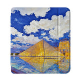 front view of personalized Kobo case with France Famous Attractions design