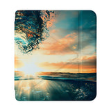 front view of personalized Kobo case with Sea Waves design