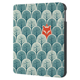 swap front and back view of personalized KOBO case and Fox Fun design - swap