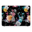 Macbook Premium Case - Black Flower