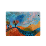 Add your name, company name, signature to this Front Personalized microsoft surface laptop Case Abstract Painting design