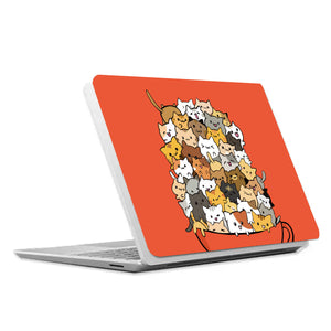 The #1 bestselling Personalized microsoft surface laptop Case with Cute Cats design