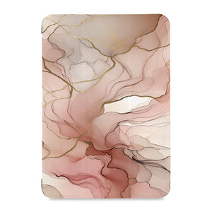 the front view of Personalized Samsung Galaxy Tab Case with Marble design