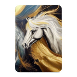 the front view of Personalized Samsung Galaxy Tab Case with Horses design