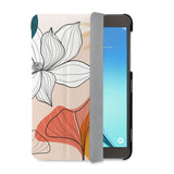 auto on off function of Personalized Samsung Galaxy Tab Case with Spring design - swap