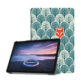 Personalized Samsung Galaxy Tab Case with Fox Fun design provides screen protection during transit