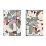 the whole printed area of Personalized Samsung Galaxy Tab Case with Artistic Flower design