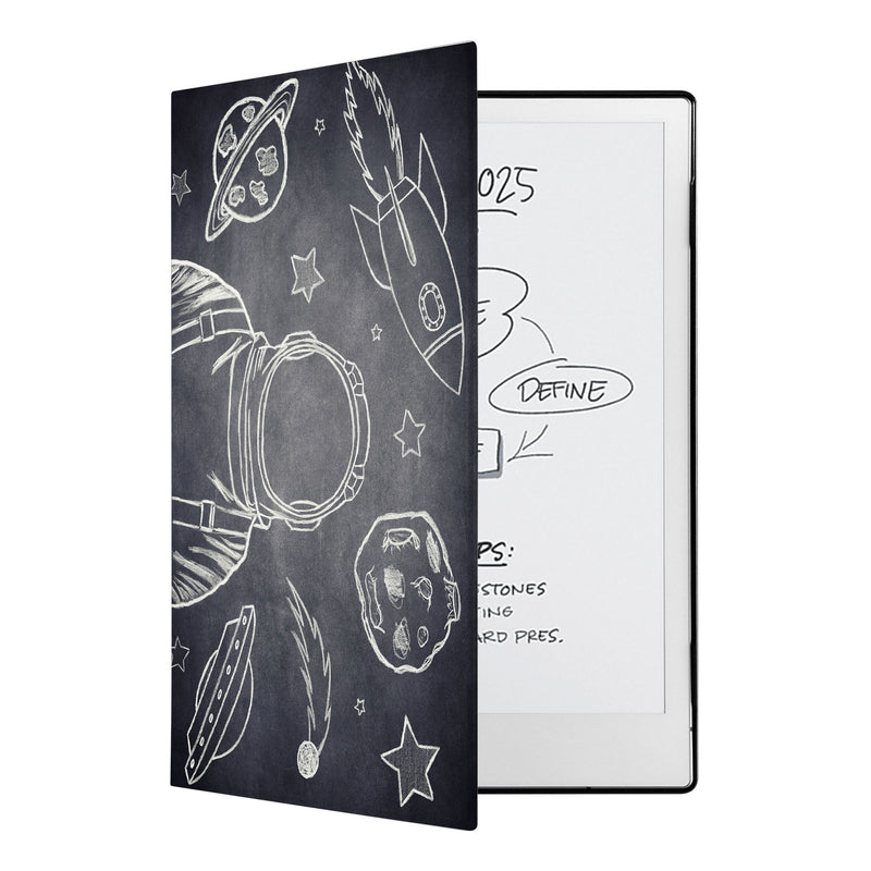 swap - The Personalized VistaCase reMarkable Pen Holder Case is adorned with a vibrant and intricately detailed Astronaut Space design