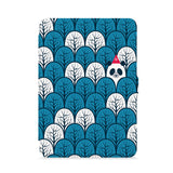 front view of personalized kindle paperwhite case with Fox Fun design