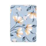 front view of personalized kindle paperwhite case with Spring design