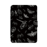 front view of personalized kindle paperwhite case with Animal Skeleton design