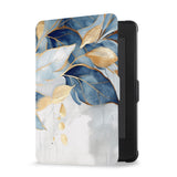 kindle foilo case with Artistic Flower design, Opens and closes just like a book to wake your Kindle or put it to sleep - swap