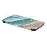 Water-safe fabric cover complements your Kindle Paperwhite, so you can read in more places kindle case with Sea Waves design