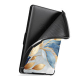 Flexible Soft Back Cover with Artistic Flower design can Hghly protect your Kindle without any damage