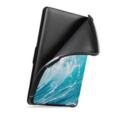 Flexible Soft Back Cover can Hghly protect your Kindle without any damage kindle case with Sea Waves design