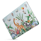 Protect your macbook  with the #1 best-selling hardshell case with Rainforest Animals design