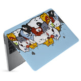 hardshell case with Cute Cats design has matte finish resists scratches