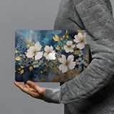 hardshell case with Flower Art design combines a sleek hardshell design with vibrant colors for stylish protection against scratches, dents, and bumps for your Macbook