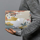 hardshell case with Japanese Pattern design combines a sleek hardshell design with vibrant colors for stylish protection against scratches, dents, and bumps for your Macbook