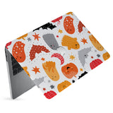 hardshell case with Halloween design has matte finish resists scratches