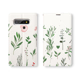 Personalized Samsung Galaxy Wallet Case with FlatFlower2 desig marries a wallet with an Samsung case, combining two of your must-have items into one brilliant design Wallet Case. 