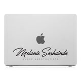 MacBook Case - Signature with Occupation 57