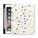 frontview of personalized iPad folio case with 3 design