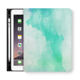 frontview of personalized iPad folio case with 1 design