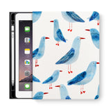 frontview of personalized iPad folio case with 4 design