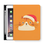 frontview of personalized iPad folio case with 8 design