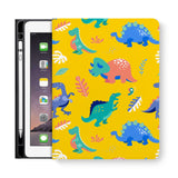 frontview of personalized iPad folio case with 5 design