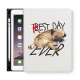 frontview of personalized iPad folio case with 03 design